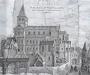 La Porta Nigra en 1670.