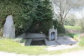 Fontaine Saint-Maurice, Saint-Aubin.