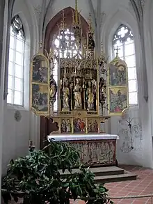 Jörg Lederer, Maître-autel de l'église Saint-Blaise de Kaufbeuren