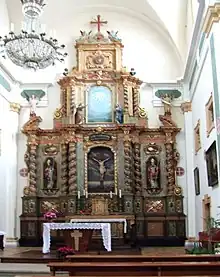 Le maître-autel de l'église François de Sales