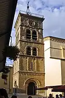 L'église Saint-Jean-Baptiste de Valence.