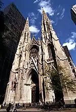 La cathédrale Saint-Patrick de New York.