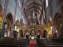 Jubé de l'église protestante Saint-Pierre-le-Jeune à Strasbourg