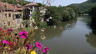 Canoë sur l'Aveyron