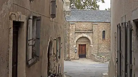 Le portail de l'église.