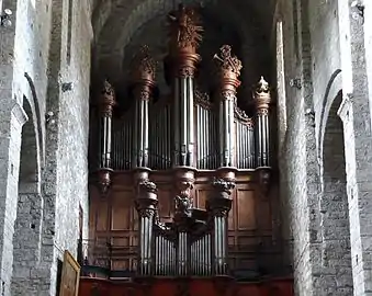 Orgue de l'abbaye.