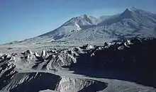 Photo du mont Saint Helens en septembre 1980.