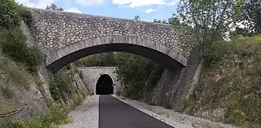 Voie verte à Sainte-Hippolyte