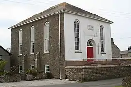 L’église méthodiste de St Just.