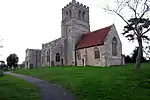 L'église Saint-Lô à Sherington, Buckinghamshire, Angleterre.