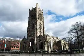 Vue de l'Église Sainte-Marguerite de Leicester
