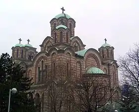 L'église Saint-Marc de Belgrade, 1931-1940, Frères Krstić