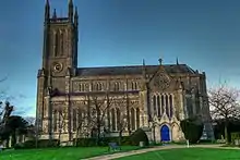 L'église St. Marys d'Andover, en Angleterre.