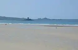 Vue de la baie de Saint-Ouen à Jersey