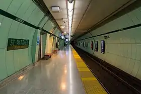 Image illustrative de l’article St. Patrick (métro de Toronto)