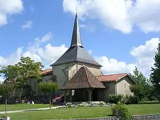 Église de Saint-Paul-en-Born.