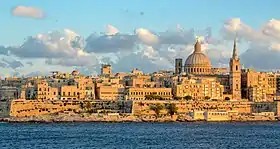 La Valette , capitale européenne de la culture 2018 pour Malte.