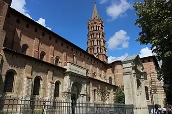 Basilique Saint-Sernin de Toulouse.