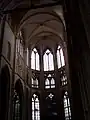 Les voûtes d'ogives de l'abside.