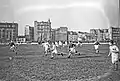 Rencontre de rugby entre le Paris Université Club et l' AS Montferrandaise de Clermont-Ferrand au stade de la Porte Dorée le 22 mai 1925.