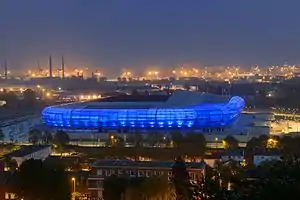 Le stade Océane, inauguré en 2012.