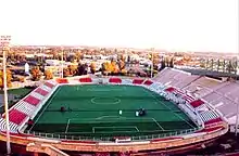 Le stade d'honneur de Meknès