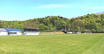 Le stade de football du Tilhos.