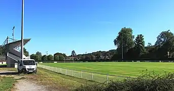 Le stade de football du Haut-Adour.