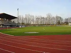 Le stade du Hazé.