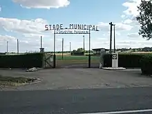 Entrée du stade municipal