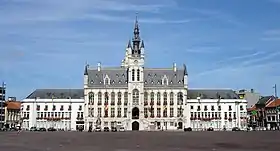 L'Hôtel de Ville sur la Grand-Place.