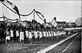 Photo de l'inauguration du stade en 1929