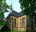 Église de Melsungen vue du chœur gothique