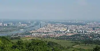 Photo du Danube à Vienne.