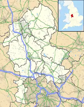 Voir sur la carte administrative du Staffordshire