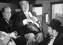 Peacock, Gatewood et Josiah Boone (Donald Meek, Berton Churchill et Thomas Mitchell)