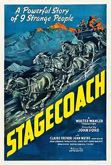 Description de l'image Stagecoach (1939 poster).jpg.