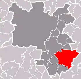 Localisation de Šťáhlavy