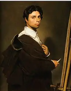Atala Varcollier, née Stamaty, copie de l'autoportrait, (collection particulière).