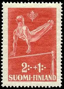 Description de l'image Stamp of Ale Saarvala 1945.jpg.