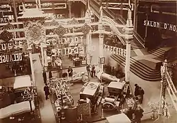 Stand Grégoire, au Salon de l'Automobile de 1910