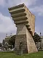 Le monument au Preéident Macià, Place de Catalogne.