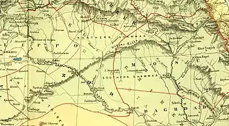 Le sandjak de Zor et les confins syro-irakiens sous l'Empire ottoman en 1901