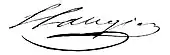signature de Stanislas Laugier