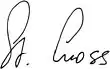 Signature de Stanislav Gross