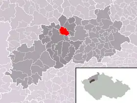 Localisation de Staňkovice