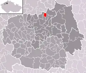 Localisation de Staňkovice