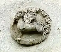 Relief de bœuf ailé