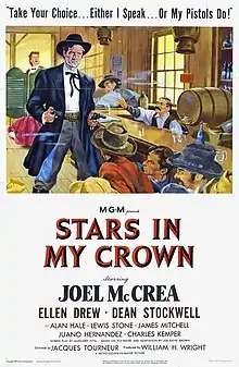 Description de l'image Stars in My Crown (1949 poster).jpg.