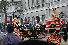 landau royal britannique à Londres.